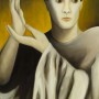 Pierrot<br />olie/hout 80x55